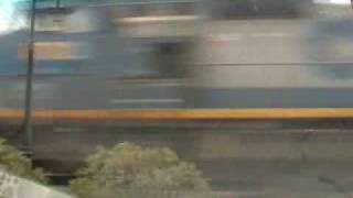 CSX Q261 Fast Moving Westbound Autoracks