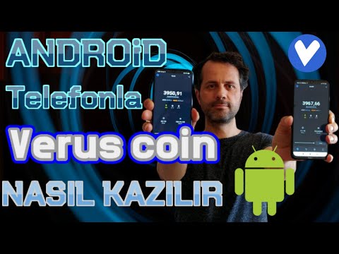 Akıllı telefonla Verus coin nasıl kazılır?? Verus coin Android mining nasıl yapılır ??