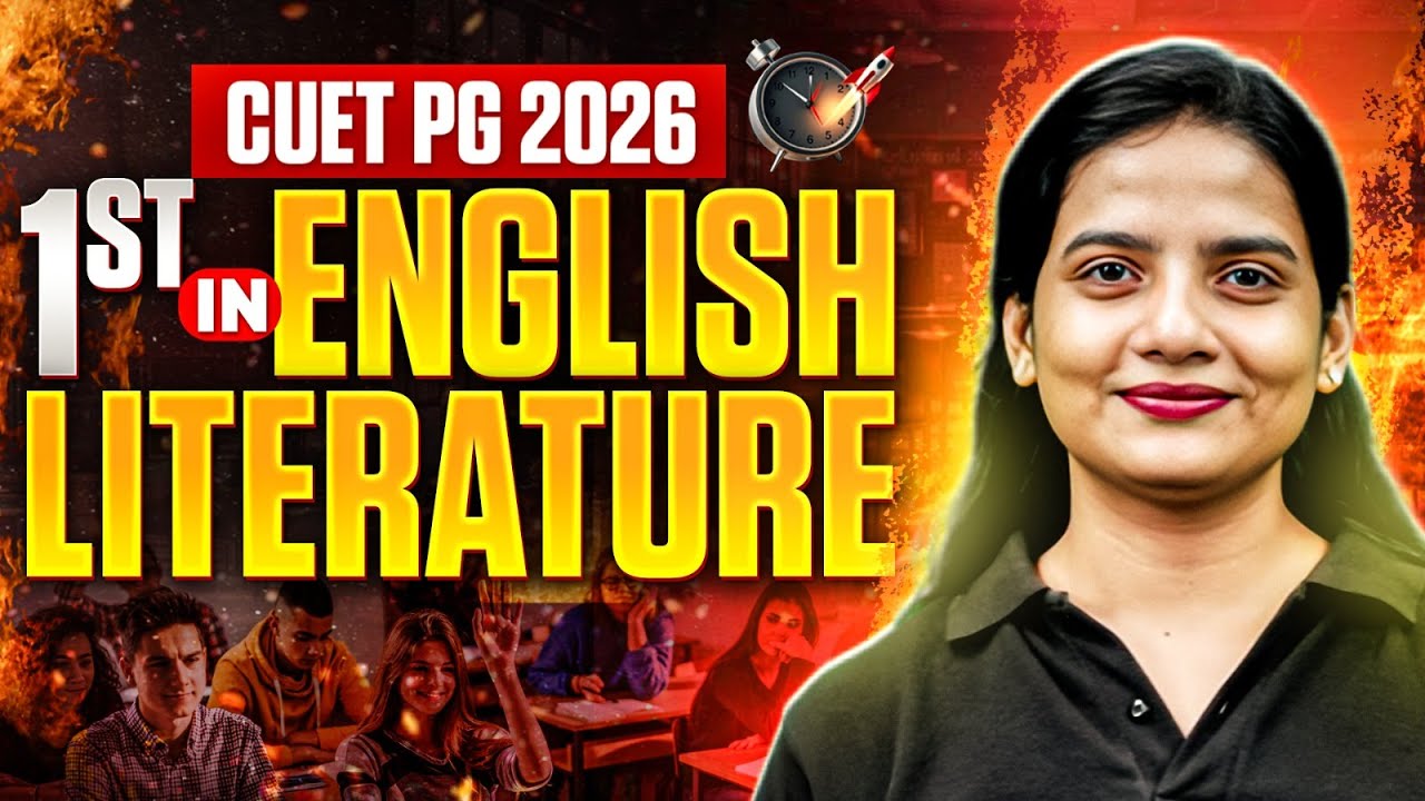 CUET PG English Literature 2026 | 1st in English Literature | CUET PG English Literature | PW