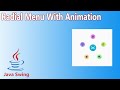 Java Swing - Radial Menu With Animation