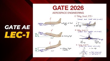 GATE AE 2026 Lec 01 on Flight Mechanics by Abrar Sir