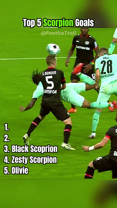 Top 5 Scorpion Goals