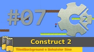 #07 Scirra Construct 2 - Games Plataforma, TiledBackground e Behavior Sine