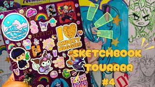 First vid/ chunky sketchbook #4 tour!!! ☆ (Jan 2025 - May 2025)