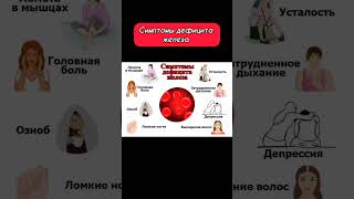 Симптомы дефицита железа, больше информации о здоровье по ссылке в шапке профиля #sports #здоровье