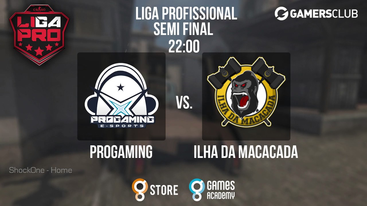 Liga Profissional Gamers Club #8 (Semi Final) - Progaming vs. Ilha da Macacada (MD3) - Acompanhe a transmissão da Liga Profissional Gamers Club