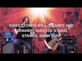 Sonic Stomp's Mike Orlando and Fernando Quesada at the GHS strings show at NAMM 2019