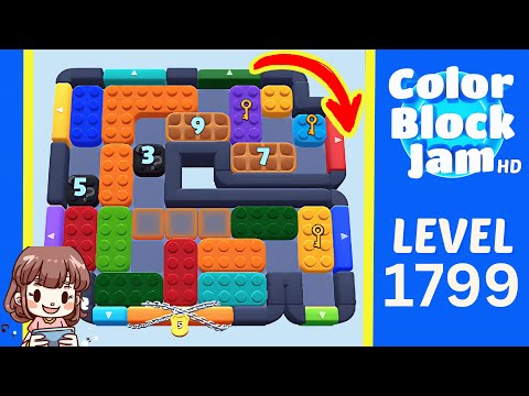 Color Block Jam Level 882 (1799) Solution Walkthrough