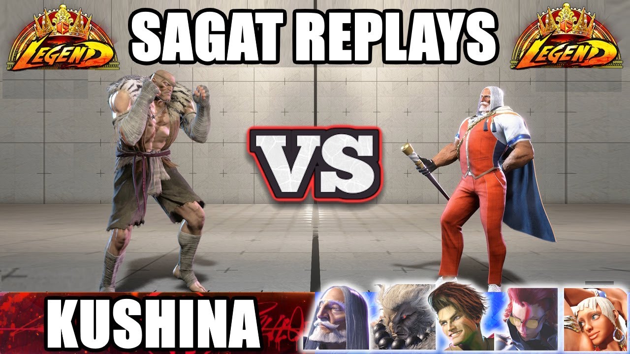 Street Fighter 6 - #4-й Сагат Kushina против соперников легендарного ранга