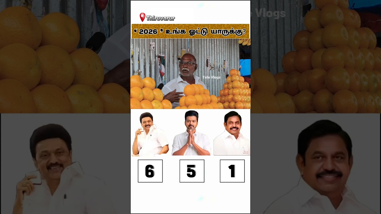 Полное видео на канале | TVK против DMK против ADMK | Общественное мнение 