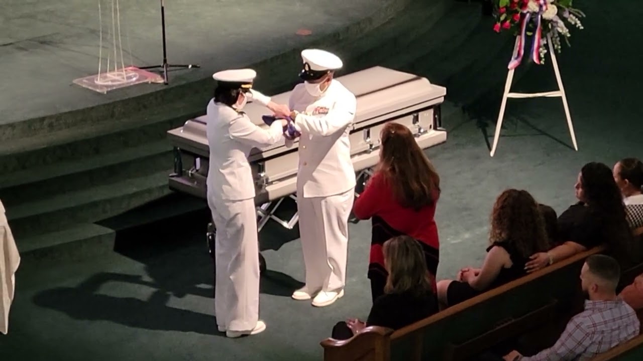 Jaime Duarte Johnson Military Funeral Honors - 02/12/2022 at Riverside Baptist Church - Miami, FL