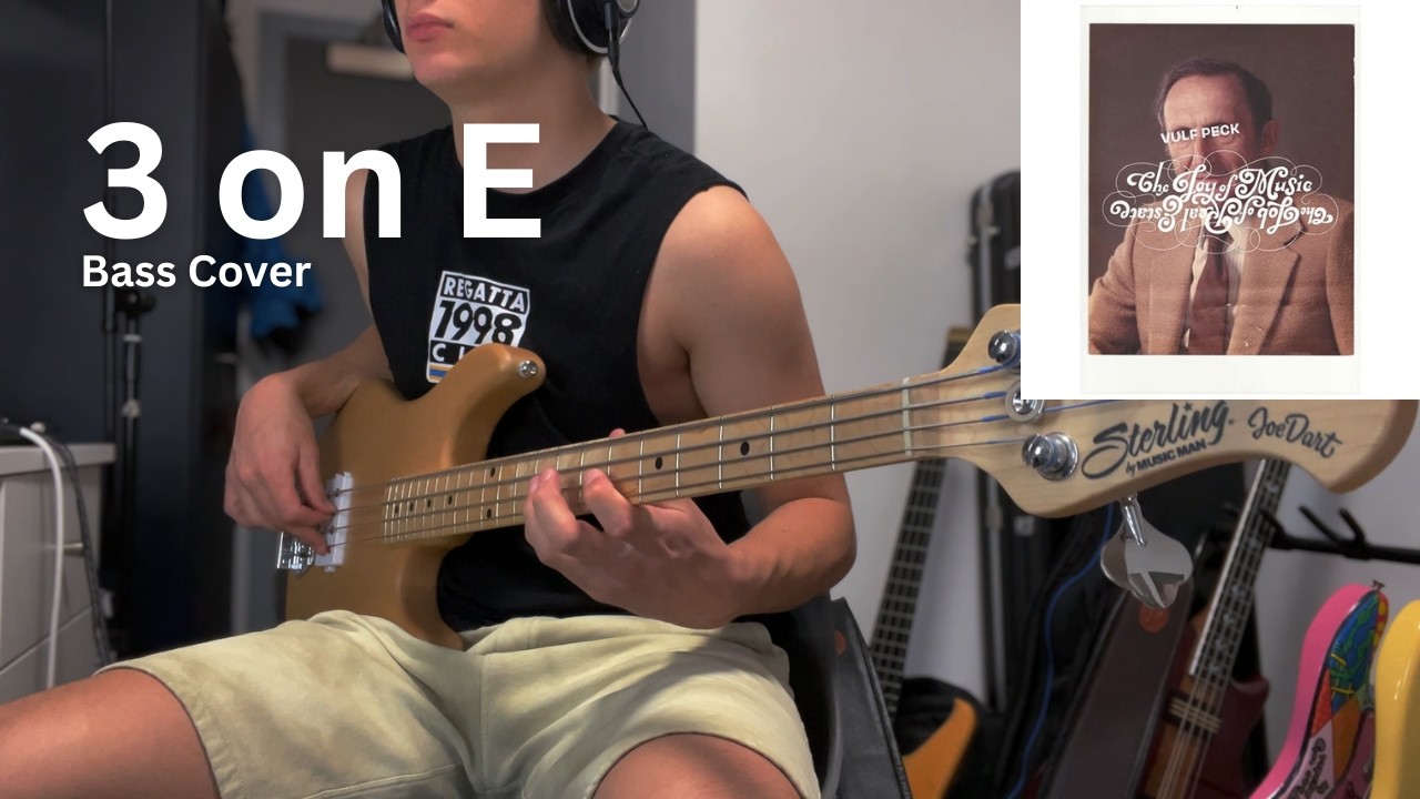 Vulfpeck - 3 on E - Bass Cover - Joe Dart Sterling Bass - YouTube