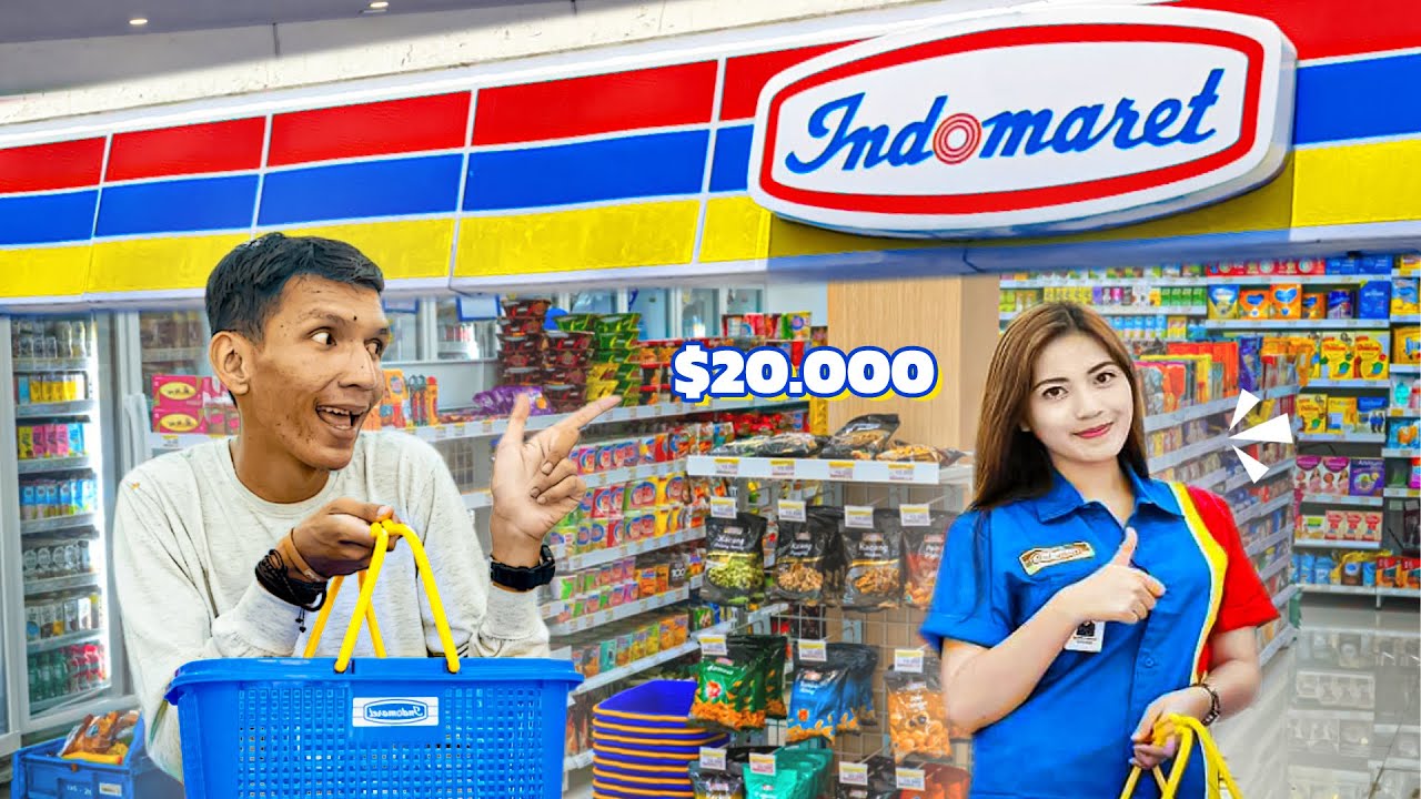 TRAKTIR BELANJA BUAT KASIR INDOMARET!