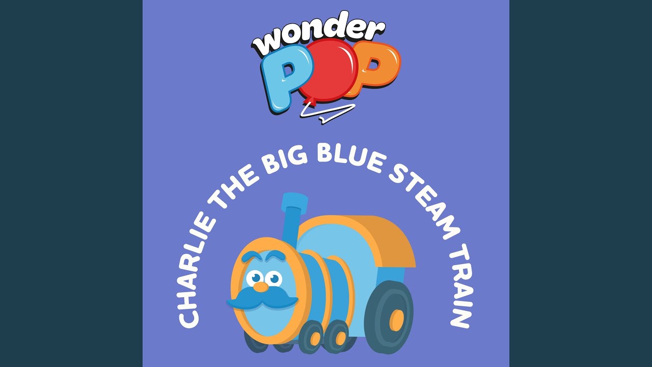 Charlie the Big Blue Steam Train