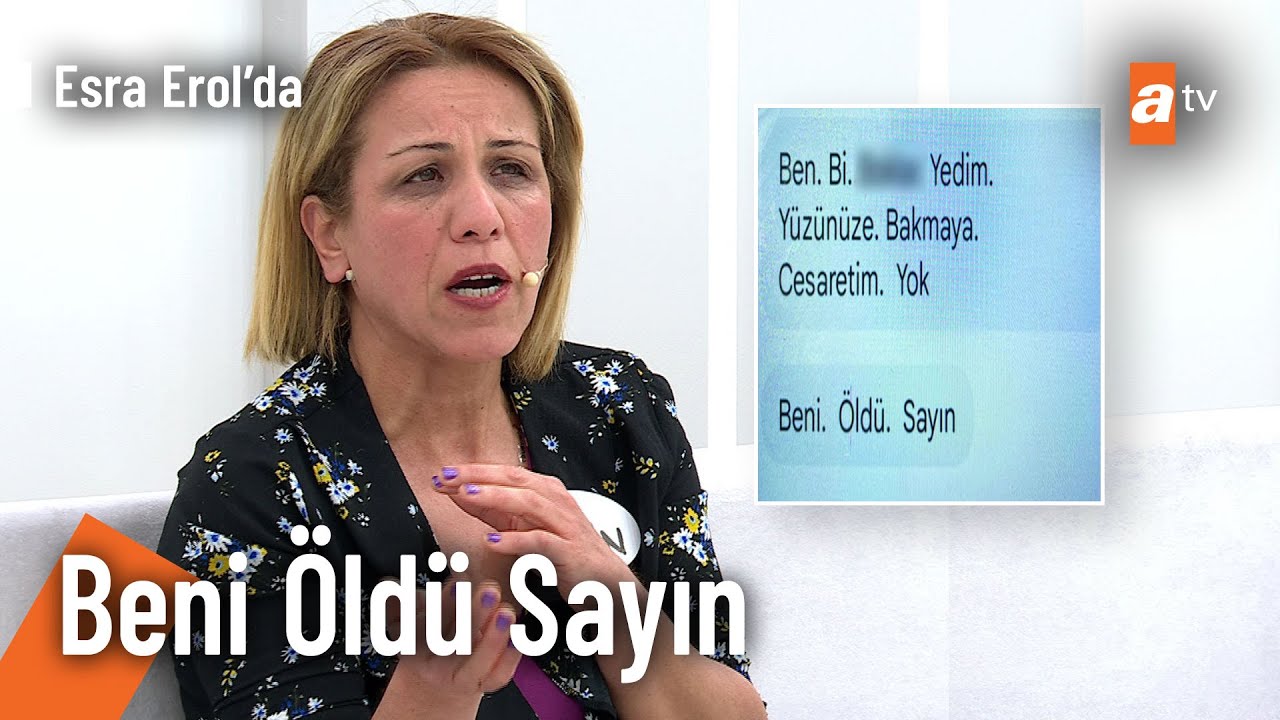 Kocam Mecit bir mesaj atıp sır oldu - Esra Erol'da