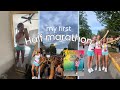 My first half marathon