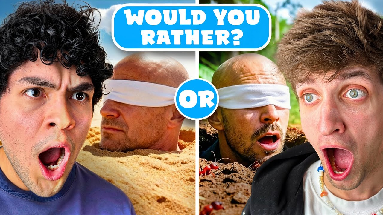 THE CRAZIEST WOULD YOU RATHER QUESTIONS...