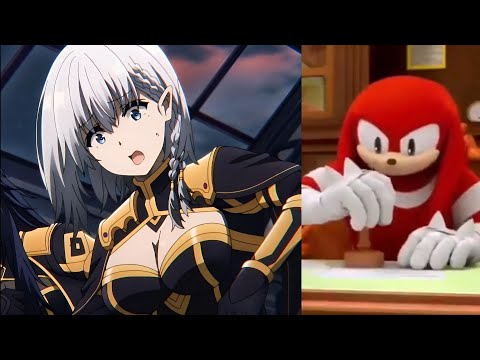 Knuckles Rates The Eminence in Shadow Girls and Waifus #theeminenceinshadowreaction #knucklesrates