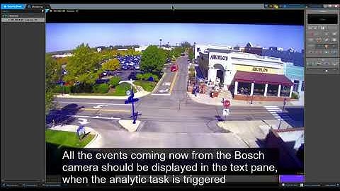 Bosch Security - How to display Bosch Video Analytics events on Genetec Security Center dashboard
