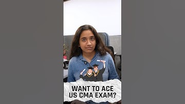 Do you want to ace the US CMA exam? 💼✨