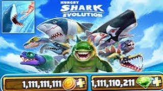 HUNGRY SHARK mod apk unlimited gems and coins all unlocked 😱😱 #shorts #viral #hungryshark screenshot 3