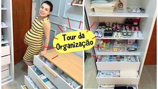 ORGANIZAÇÃO QUARTO DE BEBÊ + TOUR CÔMODA E GUARDA ROUPA | PALOMA SOARES