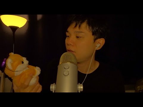 ASMR 囁き声 柴犬🐕 疲れて眠れない人向け/Art ASMR