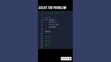 python mcq question Test Your Python 🐍 IQ #coding #python #shorts #videos #viralshorts #viralvideos
