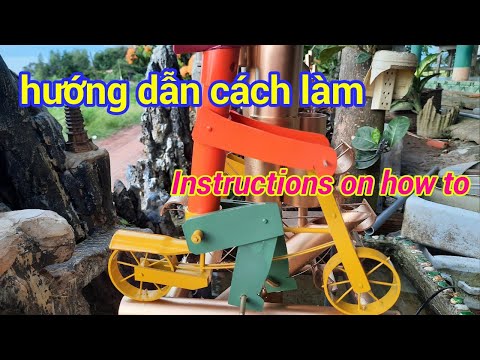 hướng dẫn chi tiết làm chiếc xe đạp bằng ống nhựa #tiểucảnhốngnhựabamboo