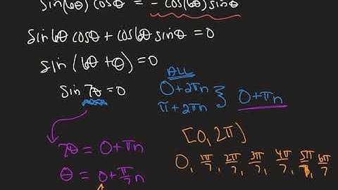 ONLINE Math1700 Solving Trig Equations Day 4
