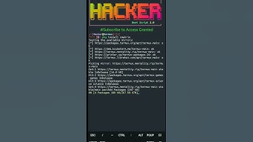 Cmatrix effect in termux! #shorts #hacking in termux #status of hacking
