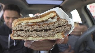 Eating Burger King SOURDOUGH KING™ @hodgetwins