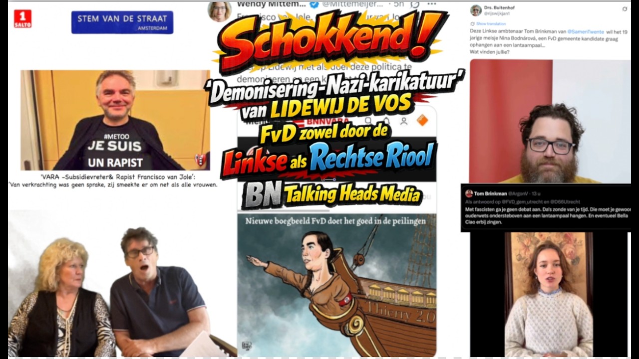 AIVD-Media lokt moord uit op Lidewij De Vos & FvD-Leden & Prinses Mabel en Zelensky in Epstein Files