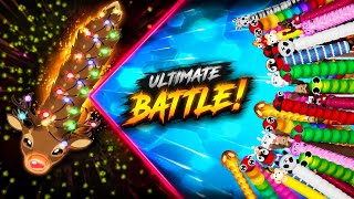 SNAKE IO 🐍 BOSS NORA STAR SNAKE 🐍 vs 1000 PRO GIANT SNAKES 🐍 BEST EPIC SNAKE IO GAMEPLAY  screenshot 2