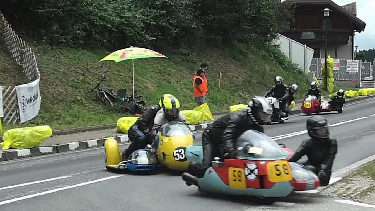 Schwanenstadt Oldtimer GP 2025 Kl.7 Beiwagen Bj.bis1969 01