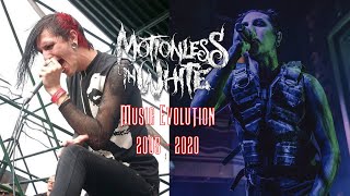 Vignette de la vidéo "Motionless In White - Music Evolution (2005 -2020)"