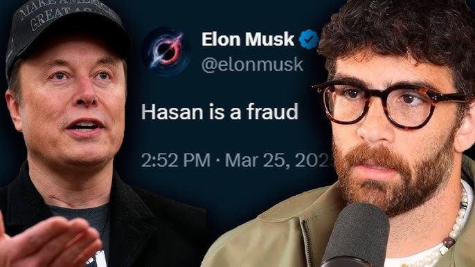 Elon Musk just went OFF on Hasan | Hasanabi Reacts - YouTube