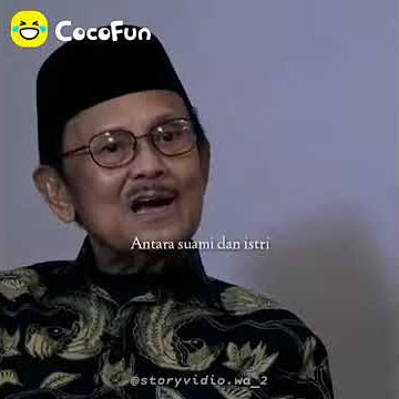 Story' wa Almarhum eyang Bj Habibie, mapan dulu atau nikah dulu