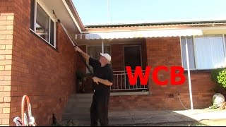 WINDOW CLEANING  ✅CORRECT WAY TO USE TRADITIONAL WINDOW CLEANING POLE.
