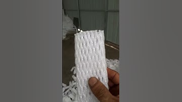 EPE foam fruit net foam guava net making machine