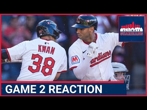 Cleveland Guardians explode for 5 runs in the 8th to even up their series with the Tigers!