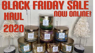 Bath Body Works Black Friday Sale Haul Roaring 20 s Gold Candles 2020