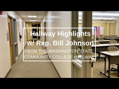 Hallway Highlight from the Washington State Community College Hallway