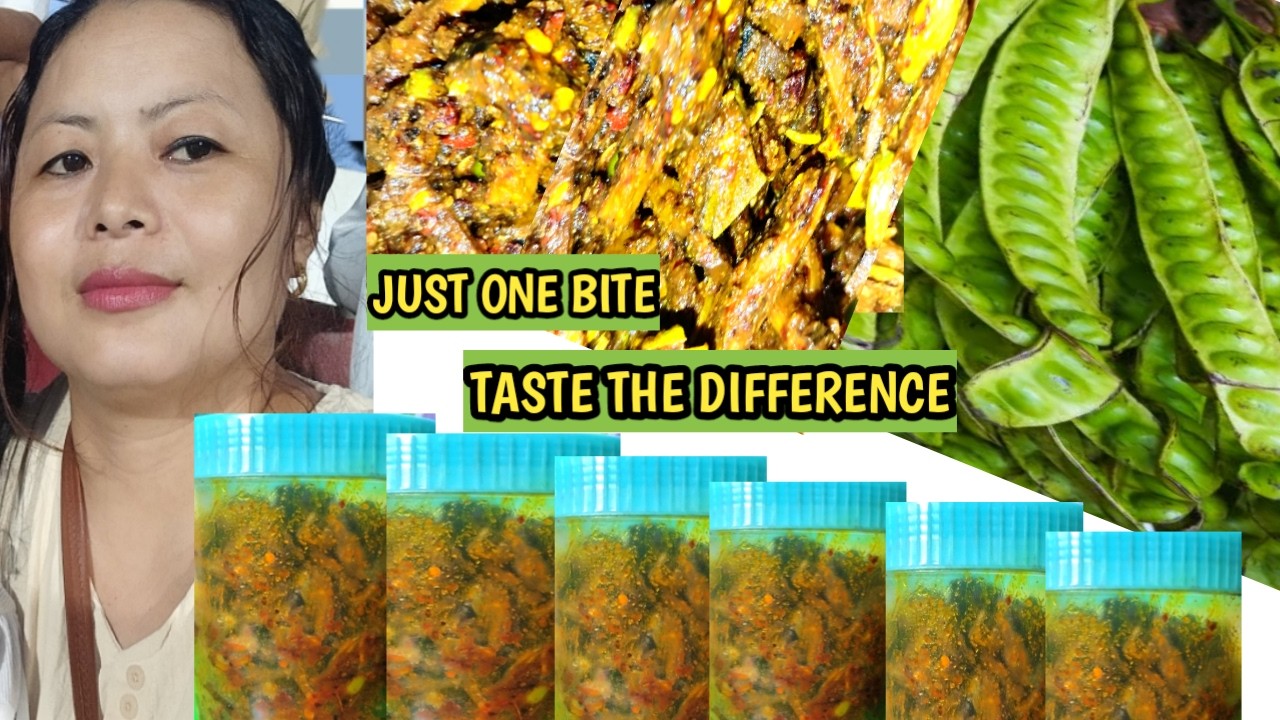 Маринованные бобы янгчак (Stinkchak) | ачар | Острый и аутентичный вкус | Петай в северо-восточно...