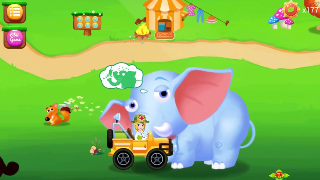 Fun Jungle Animals Care Kids Games - Play Jungle Animal Vet Care Games For Kids By Libii