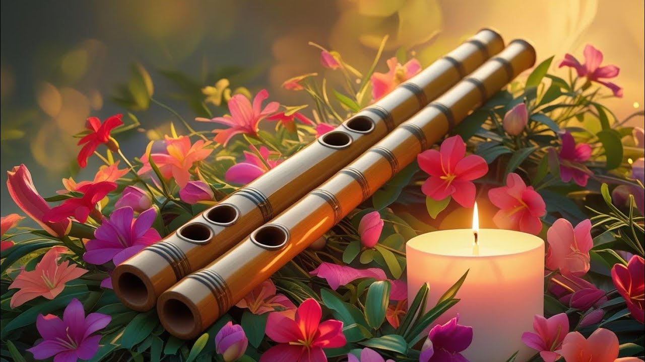 1 hour of Flute Relaxation Music Soothing Relaxing & Stress Free Flute ...