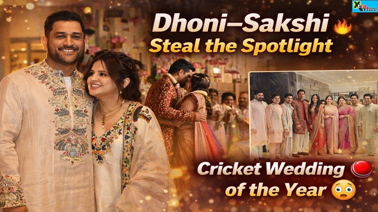 Парные наряды М.С. Дхони и Сакши произвели фурор в интернете на свадьбе сына Сачина Тендулкара, А...