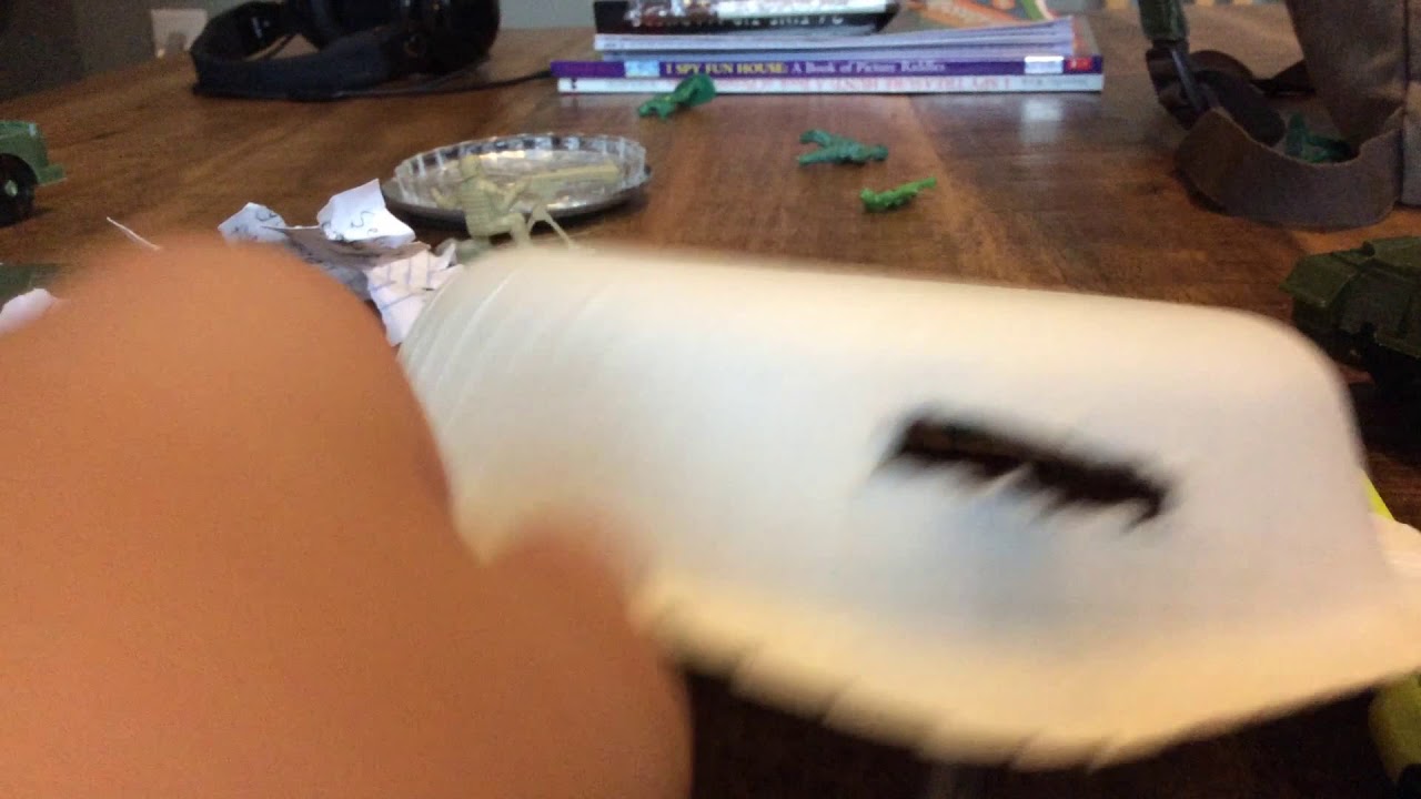 How To Make A Bunker Out Of A Paper Plate