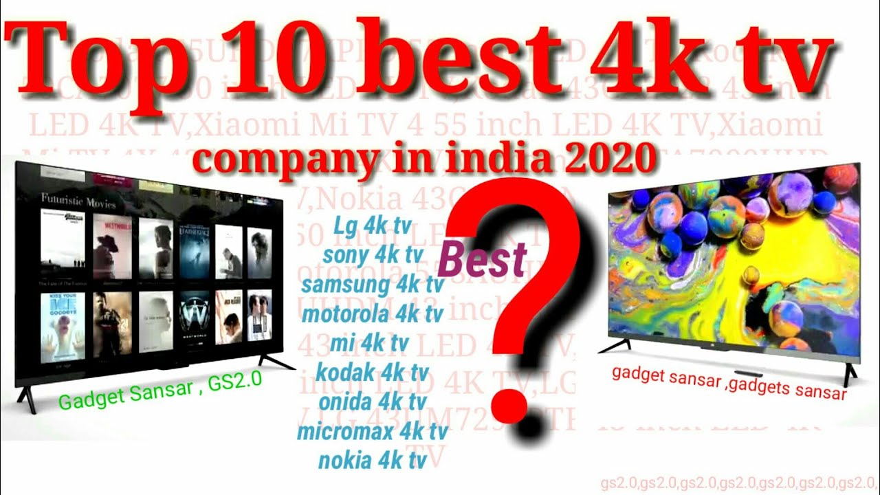 Top 10 Budget 4k Tv / best 4k tv / Gaming Tv