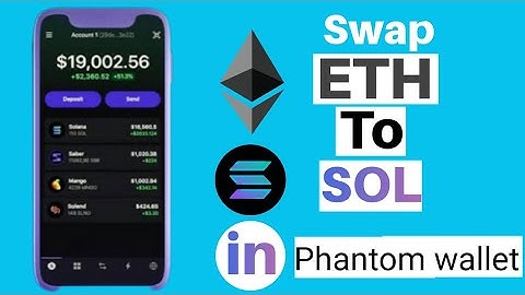 How to Swap Ethereum to Solana on Phantom Wallet (Step by step)